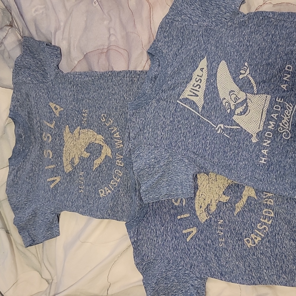 Vissla T-shirt Bundle Size 4-5